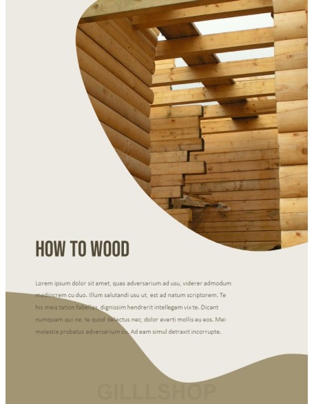 House Construction & Carpentry team presentation template