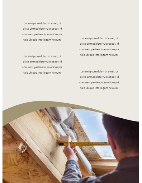 House Construction & Carpentry team presentation template