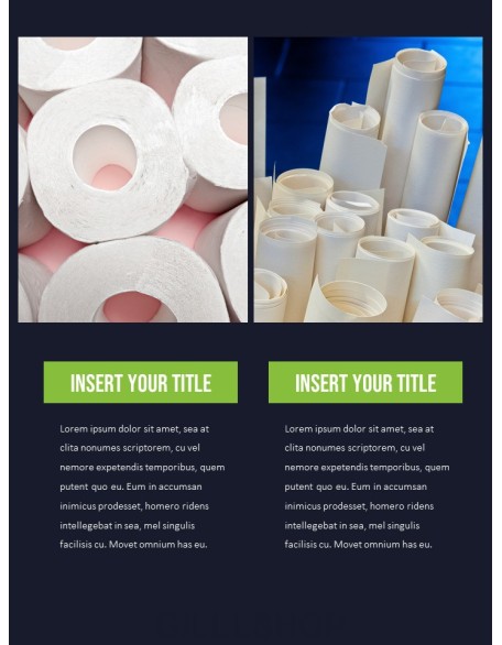 Pulp and Paper Industry Startup PPT Templates