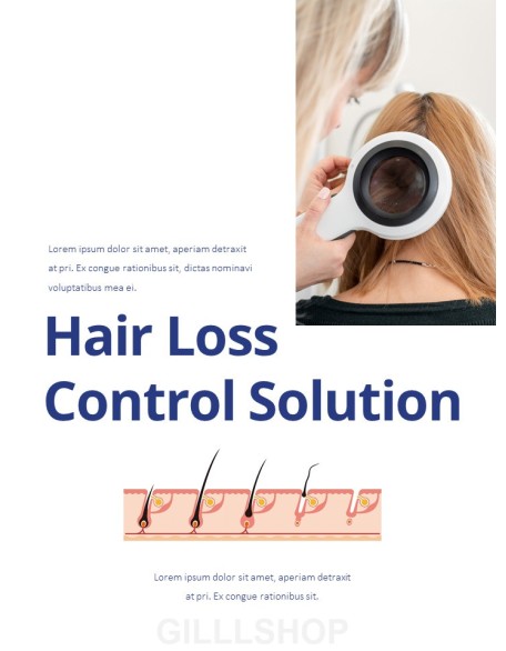 Hair Loss Control Clinic Slide PPT