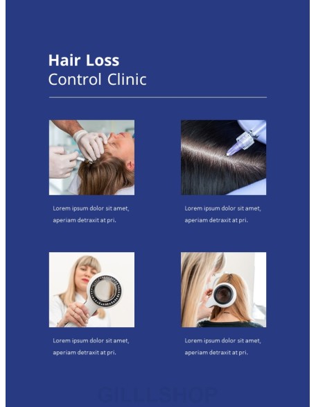 Hair Loss Control Clinic Slide PPT