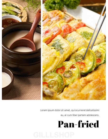 Korean Food Theme PT Templates