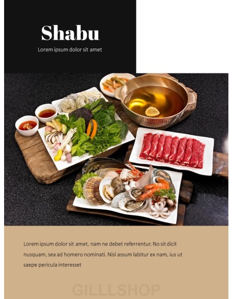 Korean Food Theme PT Templates