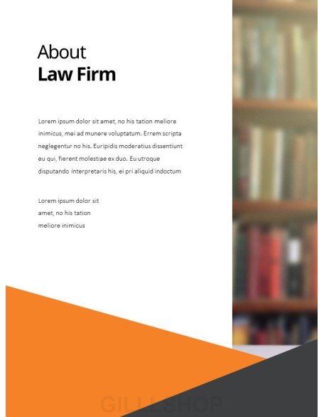 Law Firm Theme Presentation Templates