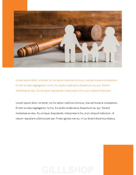 Law Firm Theme Presentation Templates