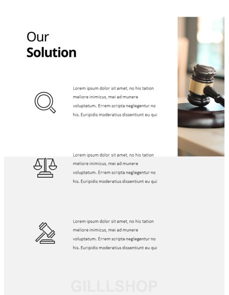 Law Firm Theme Presentation Templates