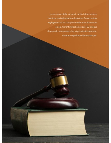 Law Firm Theme Presentation Templates