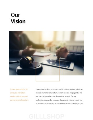 Law Firm Theme Presentation Templates