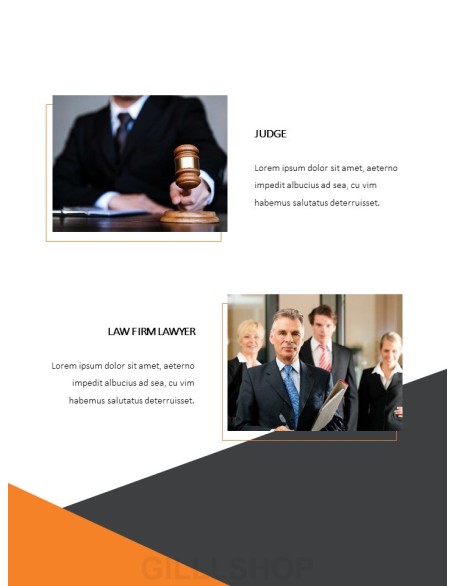 Law Firm Theme Presentation Templates