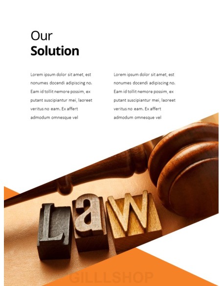 Law Firm Theme Presentation Templates