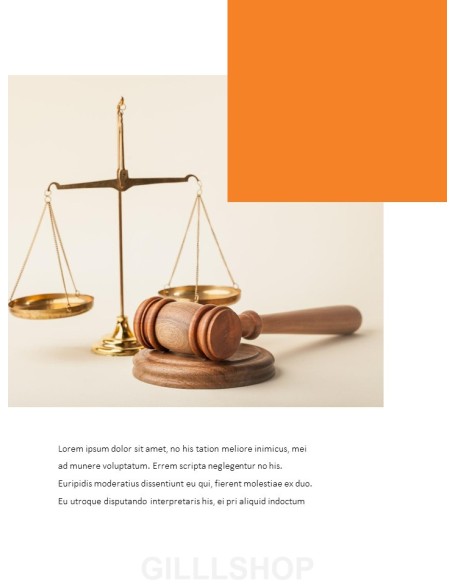 Law Firm Theme Presentation Templates