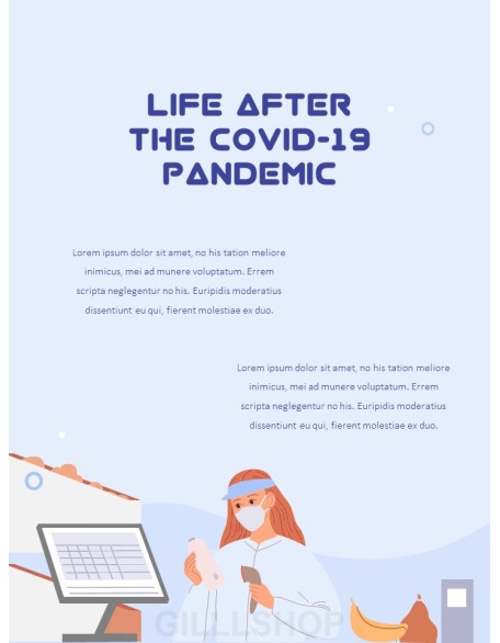 Life after the COVID-19 vaccine Theme Presentation Templates