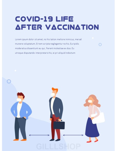 Life after the COVID-19 vaccine Theme Presentation Templates