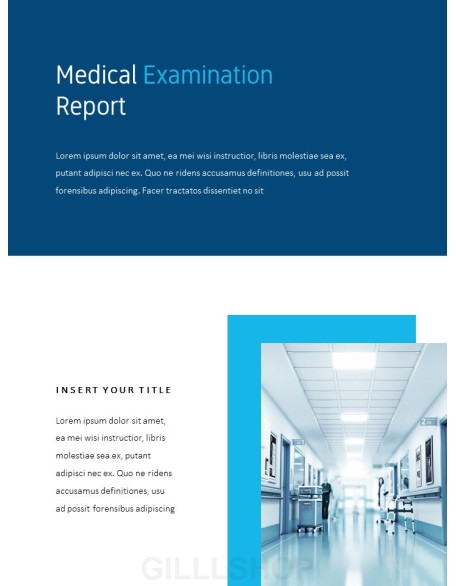 Medical Report Product Pitch Presentation Template