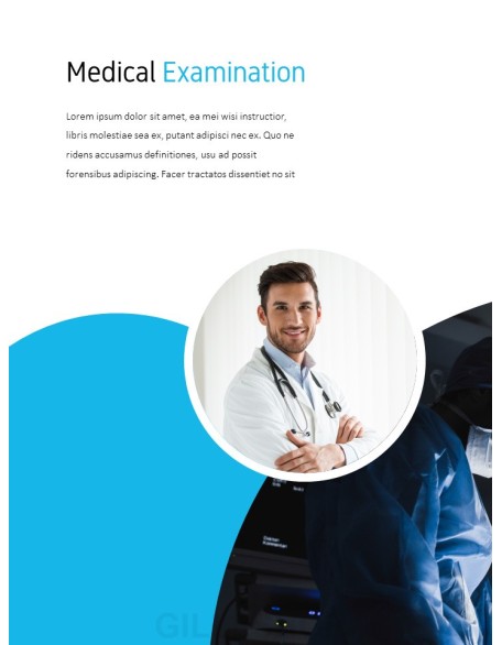 Medical Report Product Pitch Presentation Template