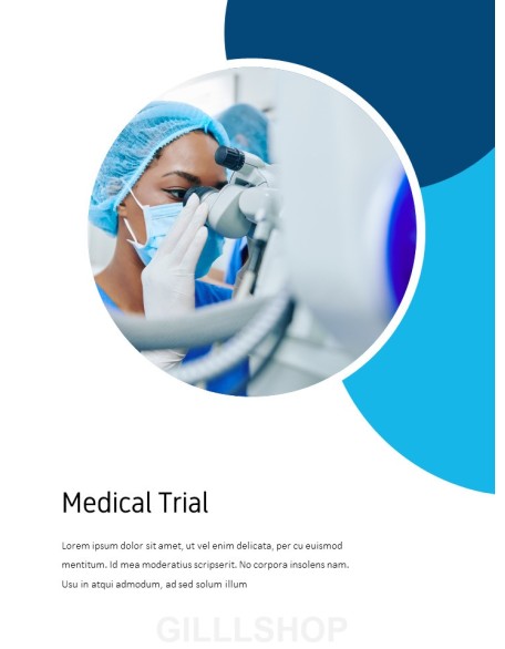 Medical Report Product Pitch Presentation Template