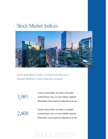 Stock Market PowerPoint Table of Contents