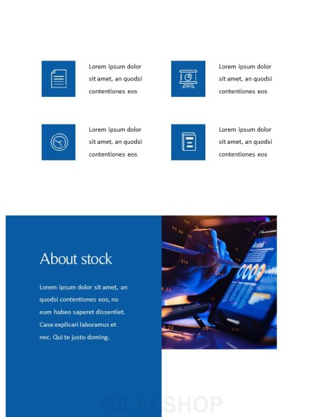 Stock Market PowerPoint Table of Contents