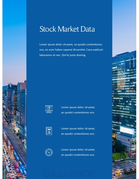 Stock Market PowerPoint Table of Contents