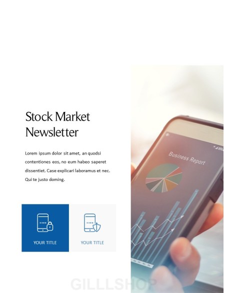 Stock Market PowerPoint Table of Contents