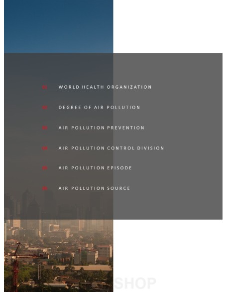 Air pollution professional presentation