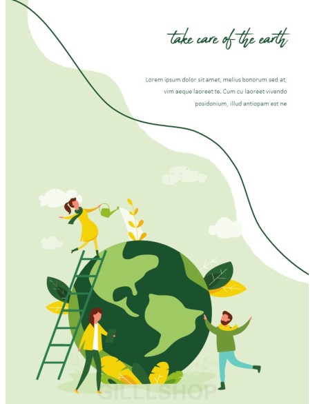 Earth Day Simple PowerPoint Templates