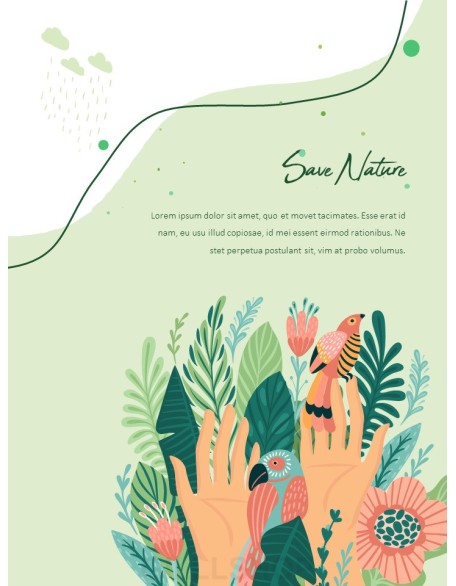 Earth Day Simple PowerPoint Templates