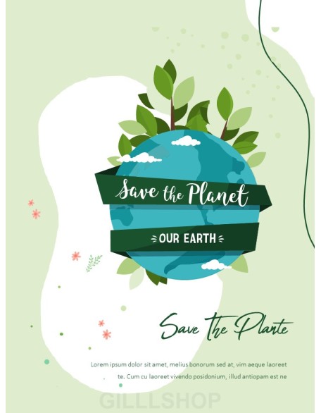 Earth Day Simple PowerPoint Templates