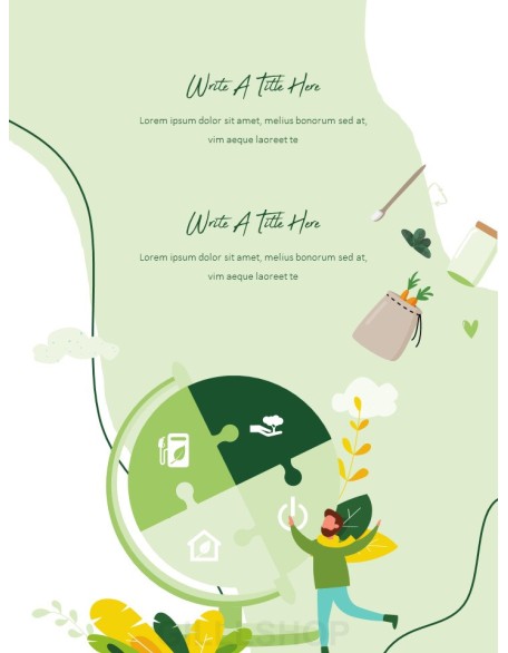 Earth Day Simple PowerPoint Templates