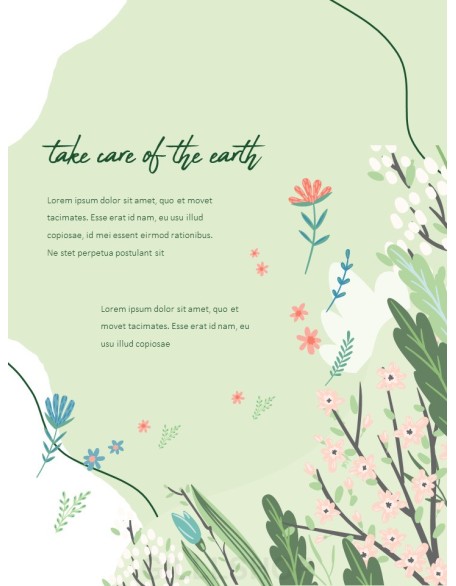 Earth Day Simple PowerPoint Templates