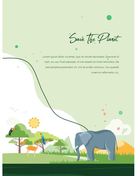 Earth Day Simple PowerPoint Templates