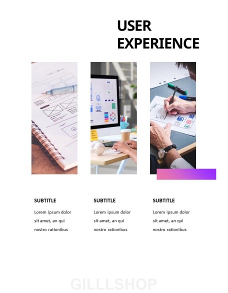 UX designer Business Presentation Templates