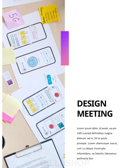 UX designer Business Presentation Templates