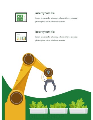 Smart Farming Technology Theme Presentation Templates