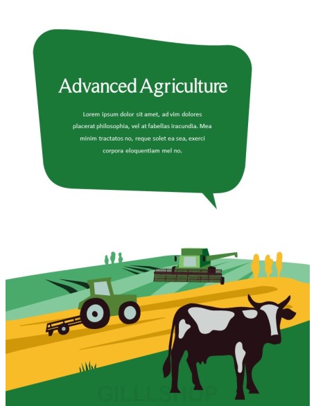 Smart Farming Technology Theme Presentation Templates