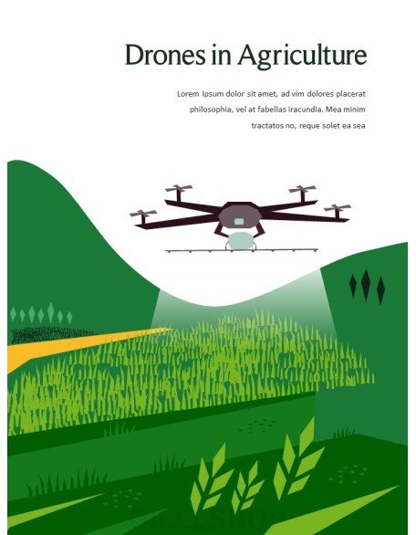 Smart Farming Technology Theme Presentation Templates