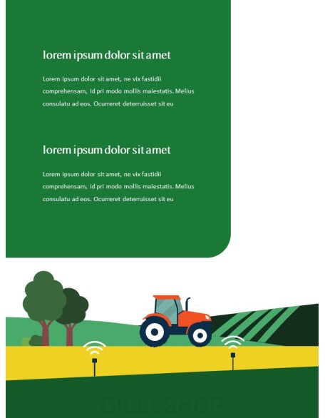 Smart Farming Technology Theme Presentation Templates