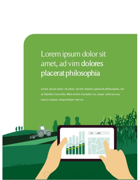 Smart Farming Technology Theme Presentation Templates