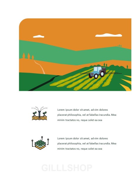 Smart Farming Technology Theme Presentation Templates