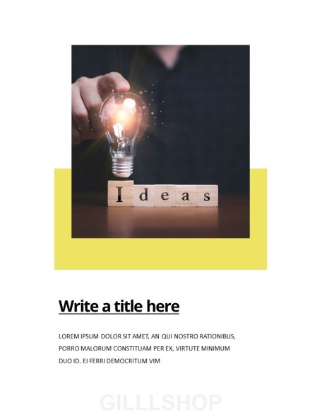 Business Idea powerpoint design free