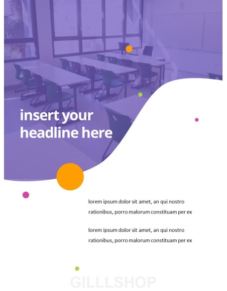 Creative Education template design