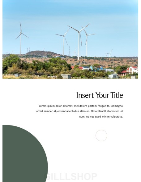 Green Energy best ppt template