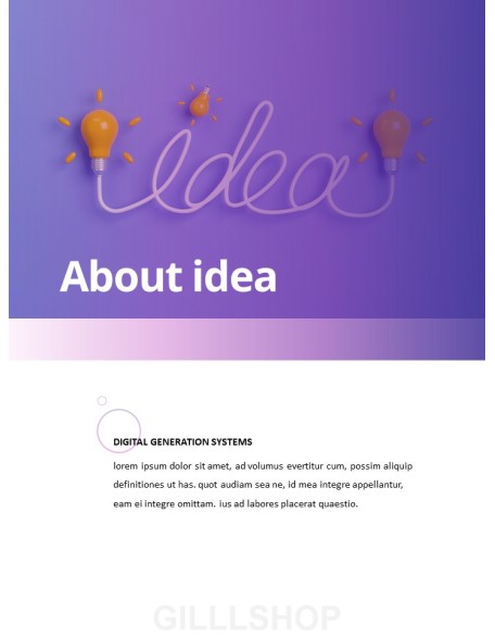 Business Idea slide designs