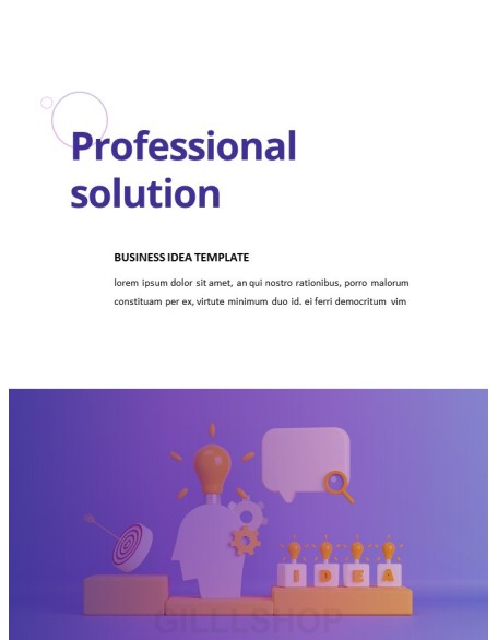 Business Idea slide designs