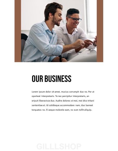 Business Plan portfolio template