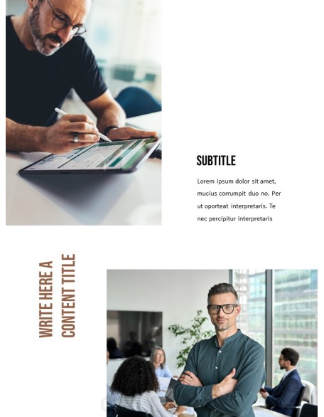 Business Plan portfolio template