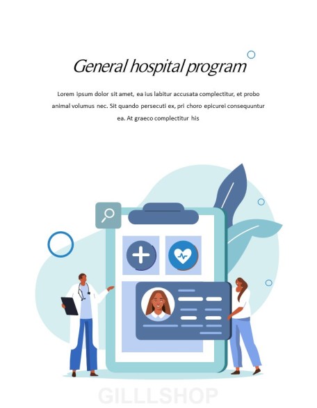 General Hospital Easy PowerPoint Design