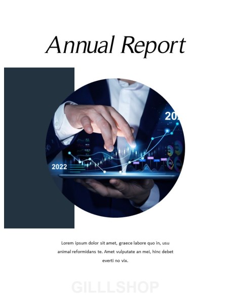 2023 Annual Report professional presentation