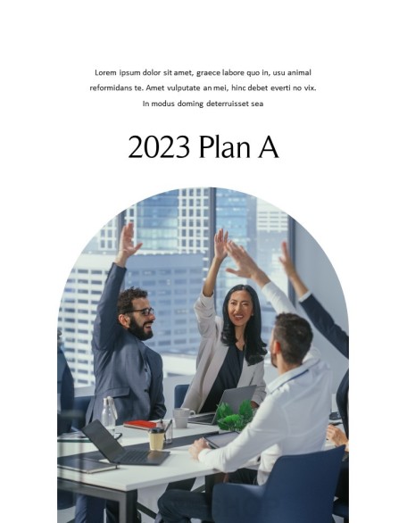 2023 Annual Report professional presentation