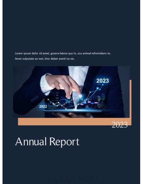 2023 Annual Report professional presentation